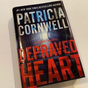Patricia Cornwell Hardcover Depraved Heart Fiction Novel Kay Scarpetta Book